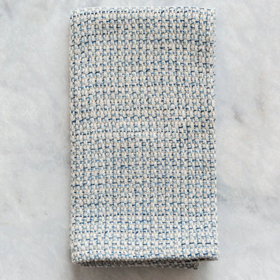 Blue Ripple Handwoven Kitchen Towel