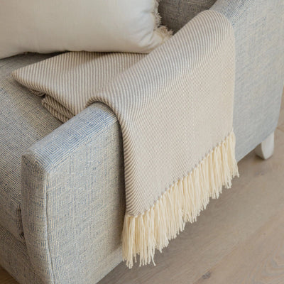 Driftwood Handwoven Alpaca Throw