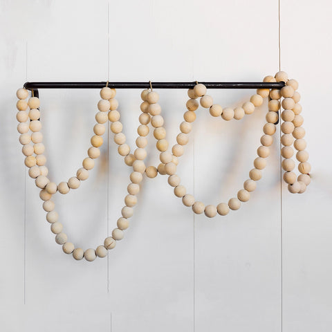 Wood Bead Garland