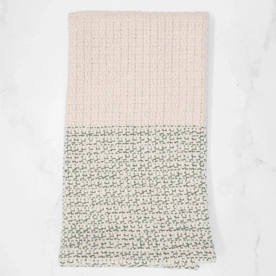 Ivory & Seagrass Handwoven Kitchen Towel