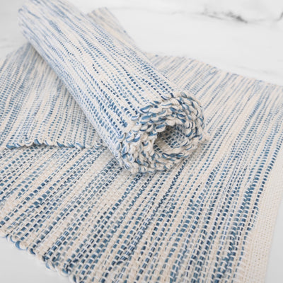 Mid Rise Blue Table Runner