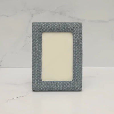 Light Blue Cotton Jute Frame