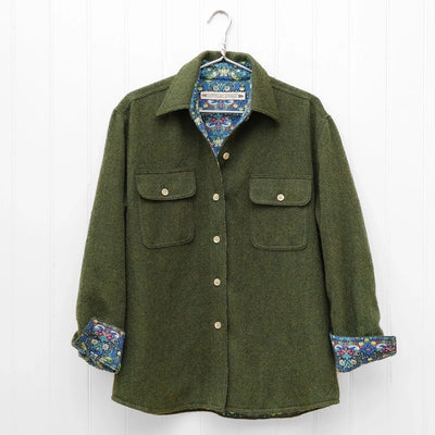 CPO Jacket | Heather's Green Tweed