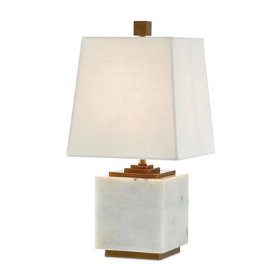 Square Marble Table Lamp