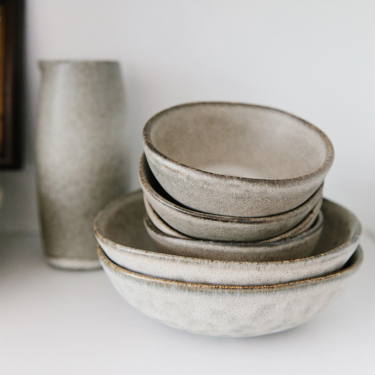 Stoneware Dip Bowl – Nantucket Looms