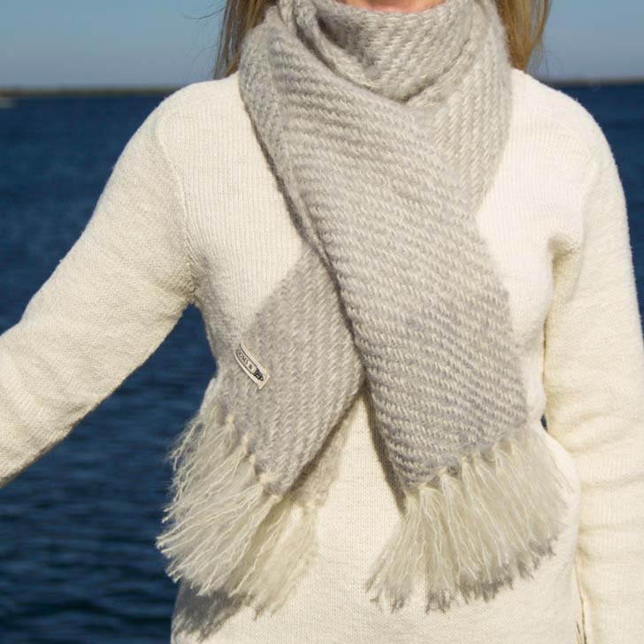 Gray Boatneck Sweater – Nantucket Looms