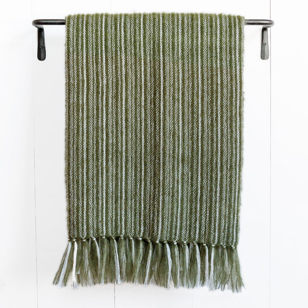 Ivory Handwoven Mohair Scarf – Nantucket Looms