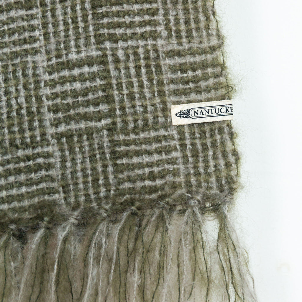 Ivory Handwoven Mohair Scarf – Nantucket Looms